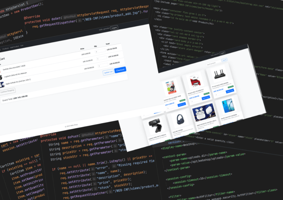 Cover image for WebShop